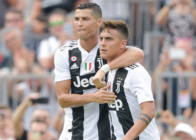 Vì sự xuất hiện của C.Ronaldo mà Dybala phải chơi xa khung thành hơn.